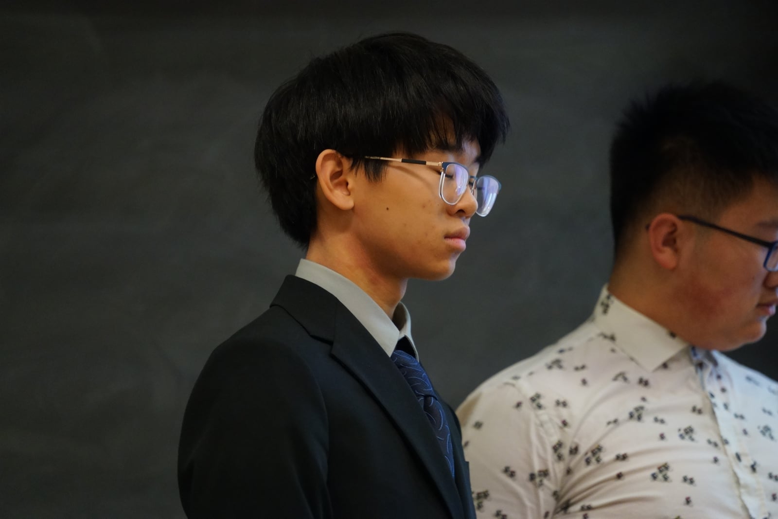 学生在 Lord Byng Case Competition 中展示团队方案。